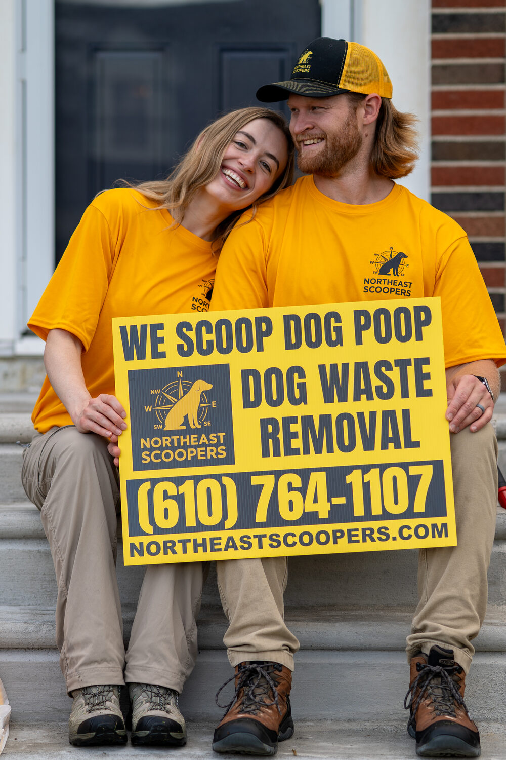 The Northeast Scoopers team, professional dog waste removal in the Lehigh Valley, PA